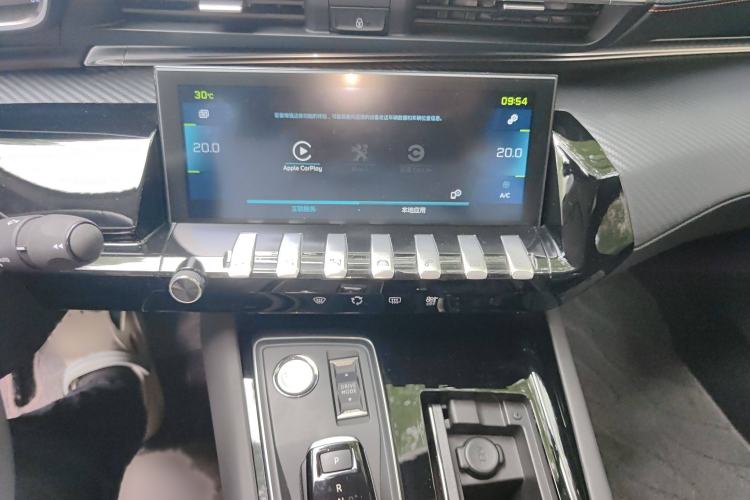 Used Peugeot 508L New Energy 2021 1.6T Plug-in Hybrid Tech Edition Audio And AC Panel