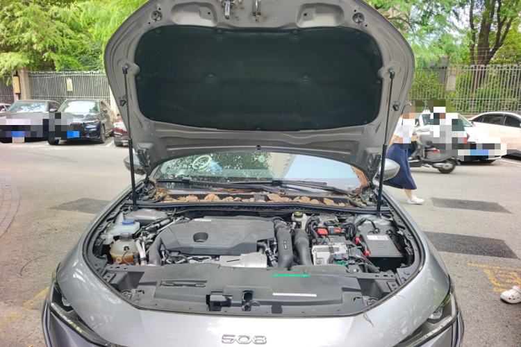 Used Peugeot 508L New Energy 2021 1.6T Plug-in Hybrid Tech Edition Engine Bay