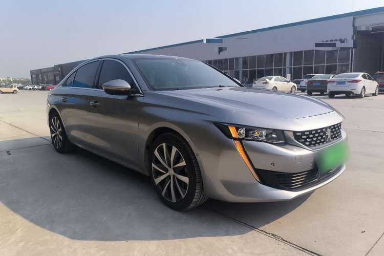Used Peugeot 508L New Energy 2021 1.6T Plug-in Hybrid Tech Edition Front Right 45 Deg