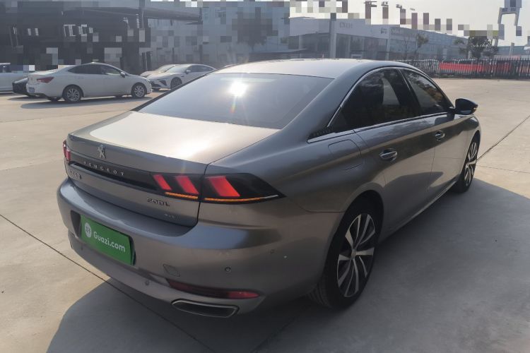 Used Peugeot 508L New Energy 2021 1.6T Plug-in Hybrid Tech Edition Rear Right 45 Deg