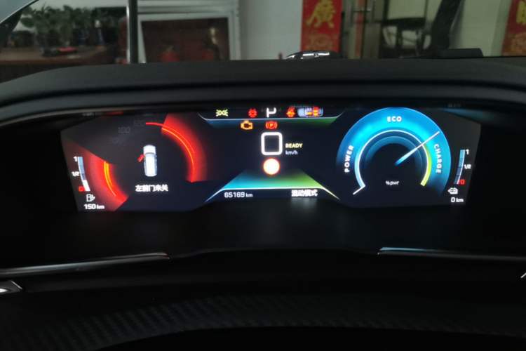 Used Peugeot 508L New Energy 2021 1.6T Plug-in Hybrid Tech Edition Instrument Cluster