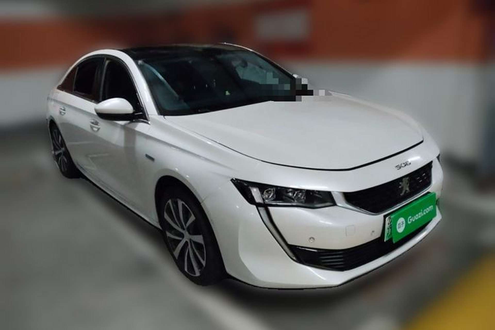 Used Peugeot 508L New Energy 2021 1.6T Plug-in Hybrid Tech Edition Front Right 45 Deg
