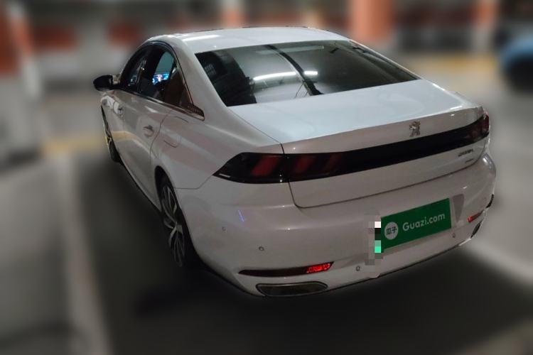 Used Peugeot 508L New Energy 2021 1.6T Plug-in Hybrid Tech Edition Rear Left 45 Deg