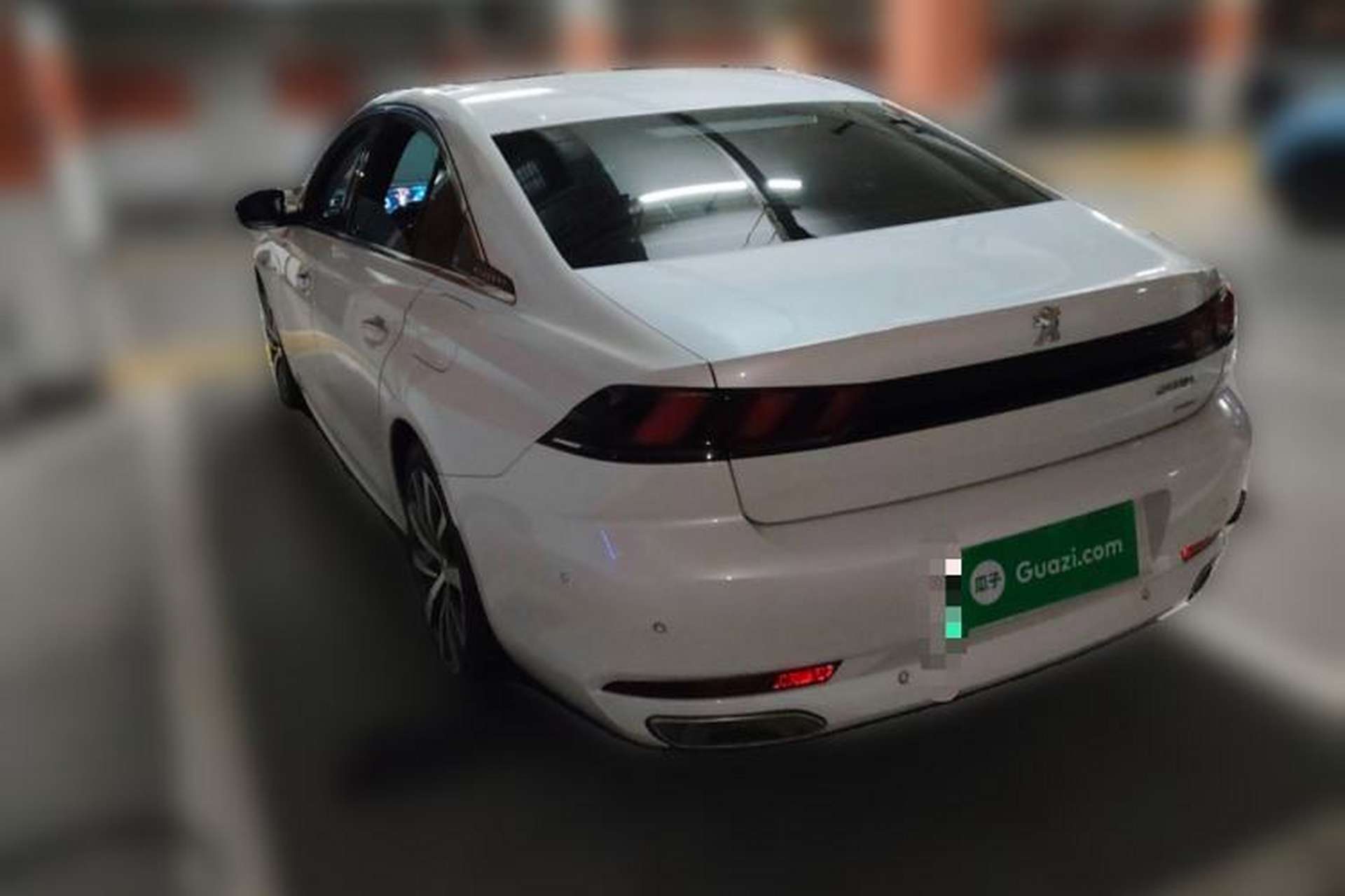 Used Peugeot 508L New Energy 2021 1.6T Plug-in Hybrid Tech Edition Rear Left 45 Deg