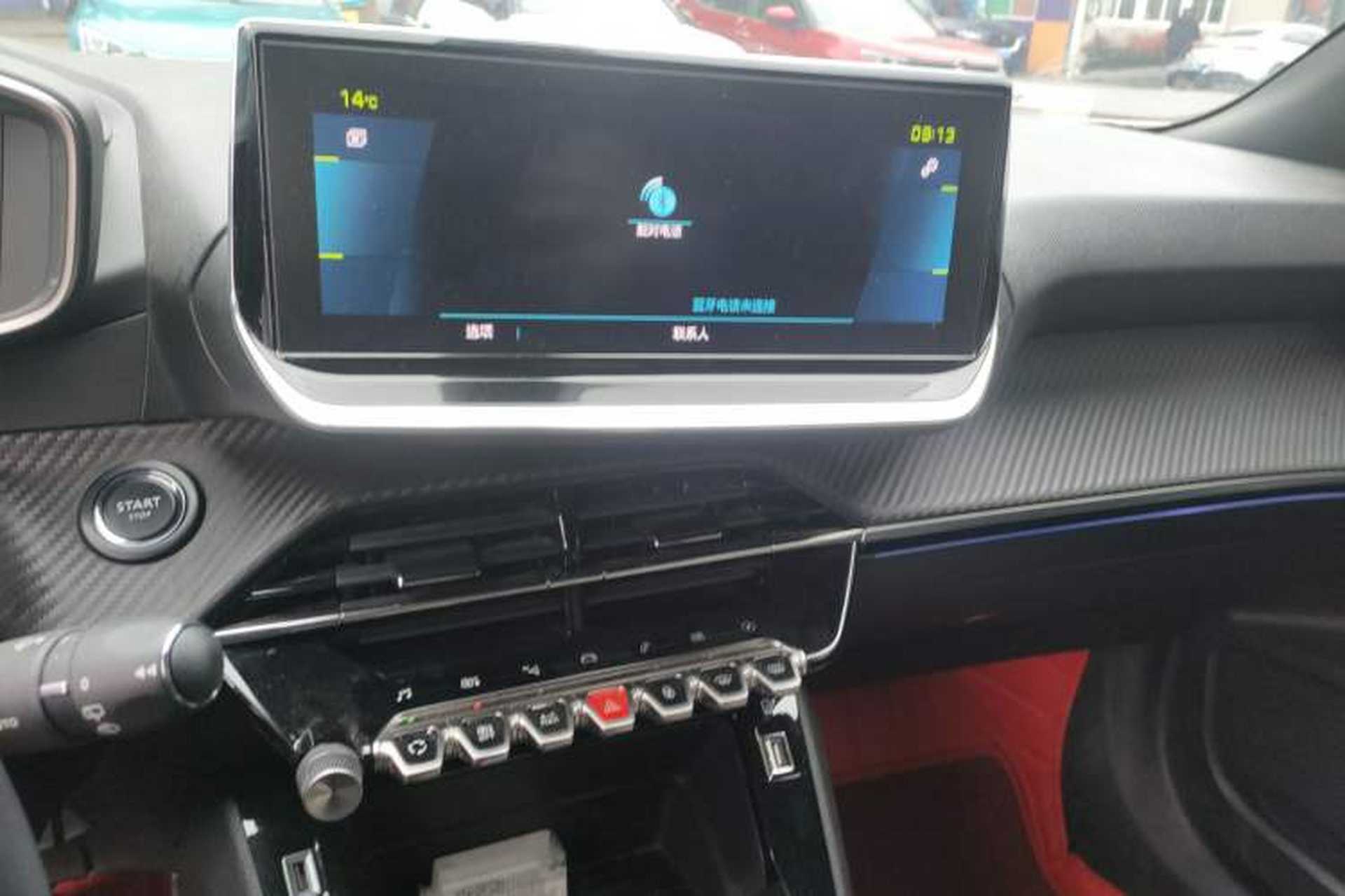 Used Peugeot e2008 2020 3D ZhenShang Edition Audio And AC Panel