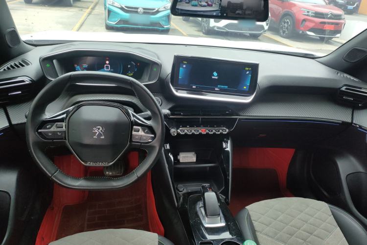 Used Peugeot e2008 2020 3D ZhenShang Edition Center Console