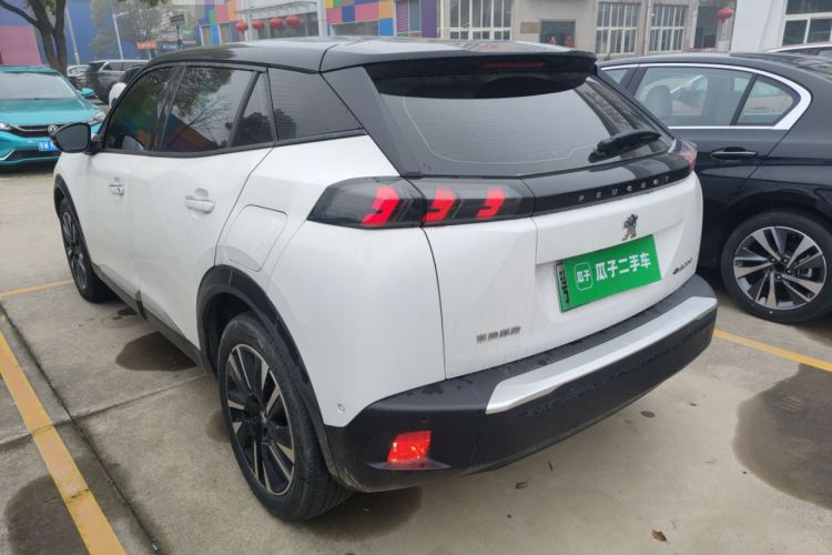 Used Peugeot e2008 2020 3D ZhenShang Edition Rear Left 45 Deg