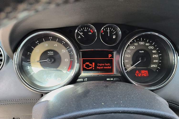 Used Peugeot RCZ 2011 1.6T Luxury Sport Model Instrument Cluster