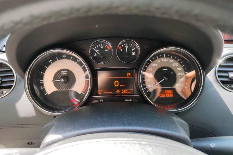 Used Peugeot RCZ 2011 1.6T Luxury Sport Model Instrument Cluster