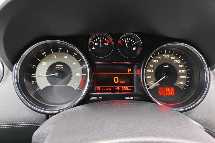 Used Peugeot RCZ 2011 1.6T Luxury Elegant Model Instrument Cluster