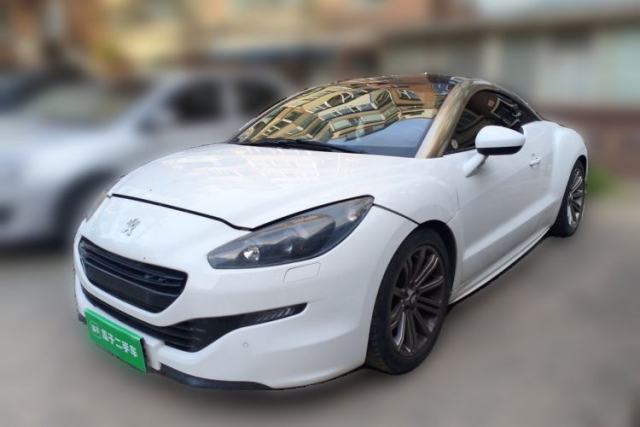 Used Peugeot RCZ 2014 1.6T Luxury Edition in a Light-Colored Style