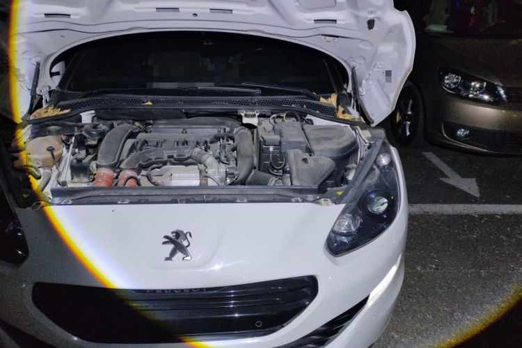 Used Peugeot RCZ 2014 1.6T Luxury Edition in Dark Style Engine Bay Left