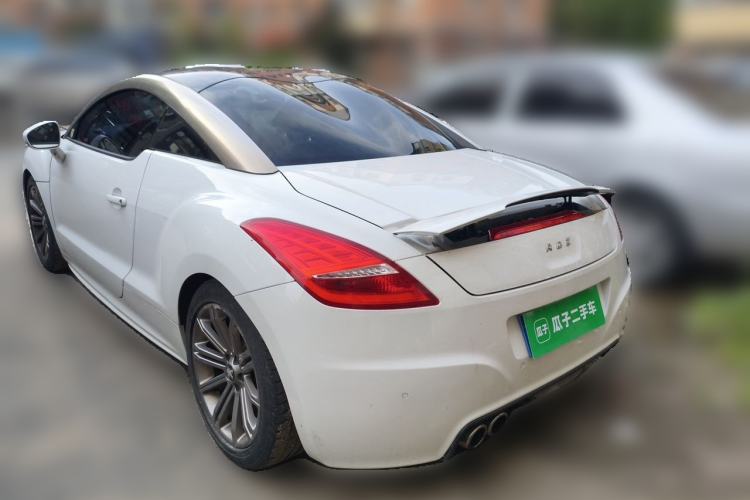 Used Peugeot RCZ 2014 1.6T Luxury Edition in a Light-Colored Style Rear Left 45 Deg