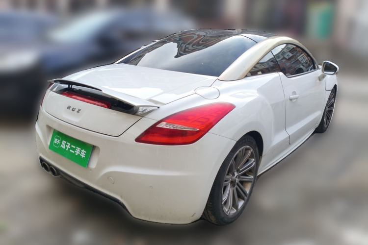 Used Peugeot RCZ 2014 1.6T Luxury Edition in a Light-Colored Style Rear Right 45 Deg