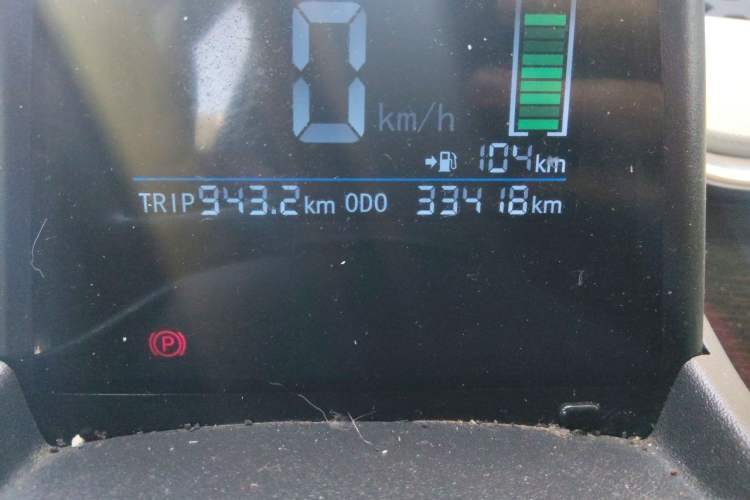 Used Pocco Duoduo 2021 – Beautiful and Popular Odometer Close Up