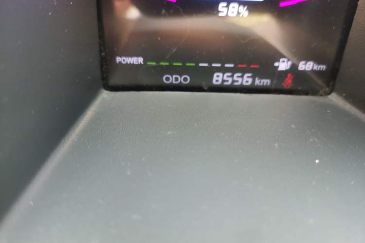 Used Pocco Meimei 2021 Enjoyment Model Odometer Close Up