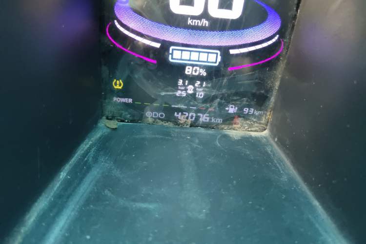 Used Pocco Meimei 2021 Enjoyment Model Odometer Close Up