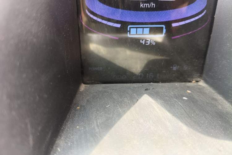 Used Pocco Meimei 2021 Economy Version Odometer Close Up