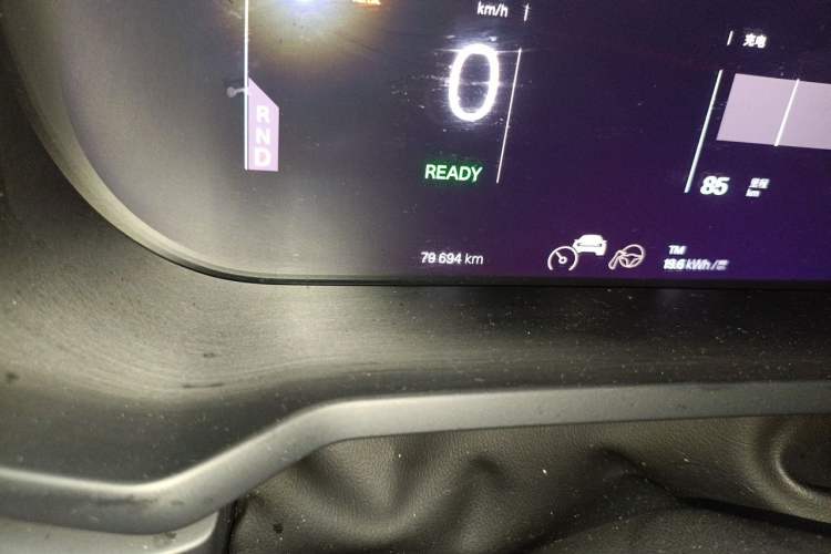 Used Polestar 2 2020 First Edition Odometer Close Up