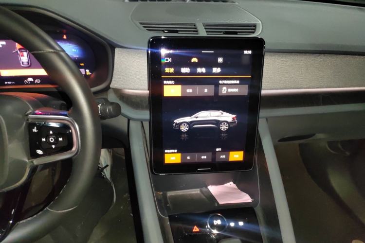 Used Polestar 2 2020 First Edition Audio And AC Panel