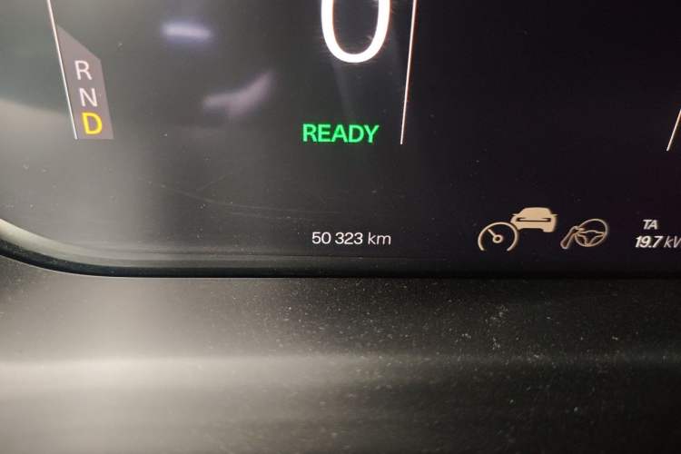 Used Polestar 2 2020 First Edition Odometer Close Up