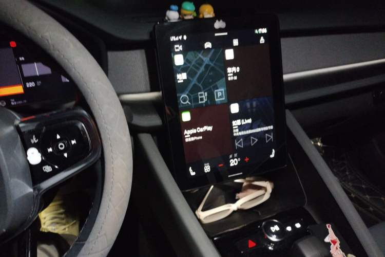 Used Polestar 2 2020 First Edition Audio And AC Panel