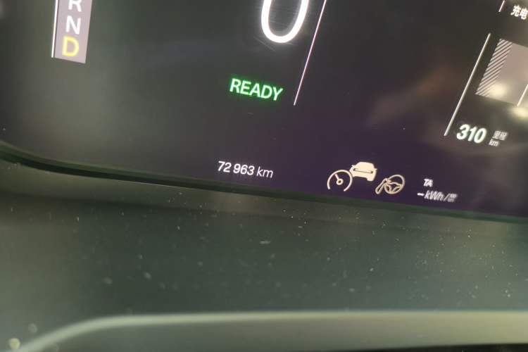 Used Polestar 2 2020 First Edition Odometer Close Up
