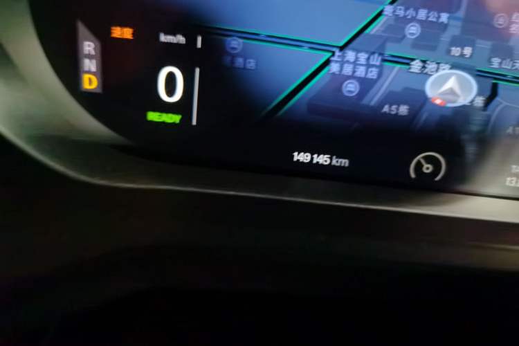 Used Polestar 2 2021 Single Motor Standard Range Odometer Close Up