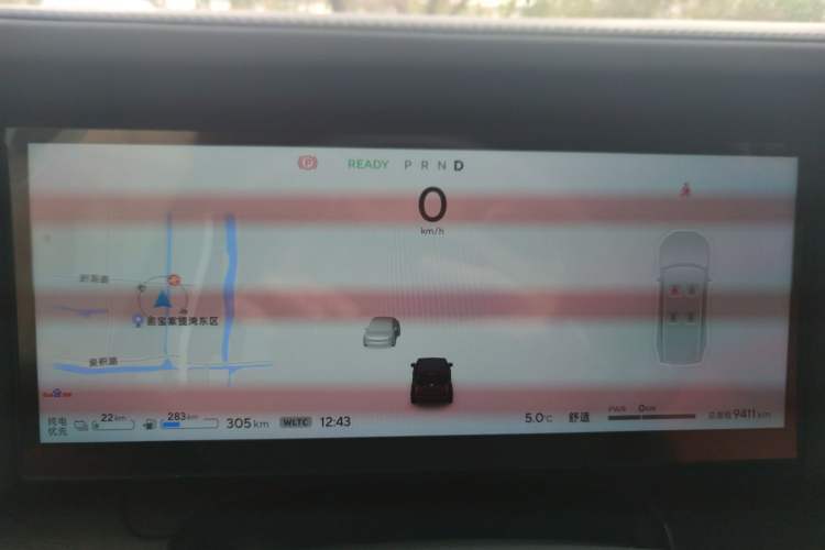Used Polestones 01 2023 All-Purpose 7-Seater Version Instrument Cluster