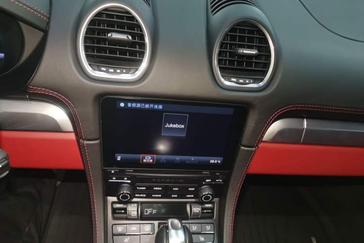 Used Porsche 718 2020 Cayman 2.0T Audio And AC Panel