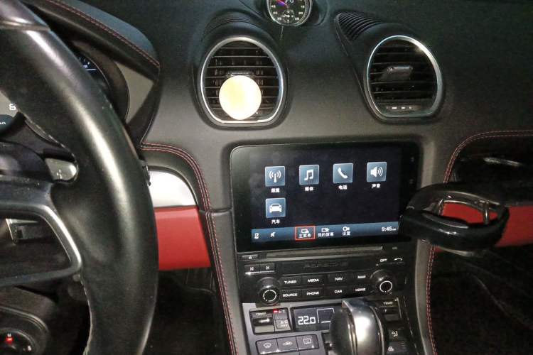 Used Porsche 718 2016 Boxster S 2.5T Audio And AC Panel