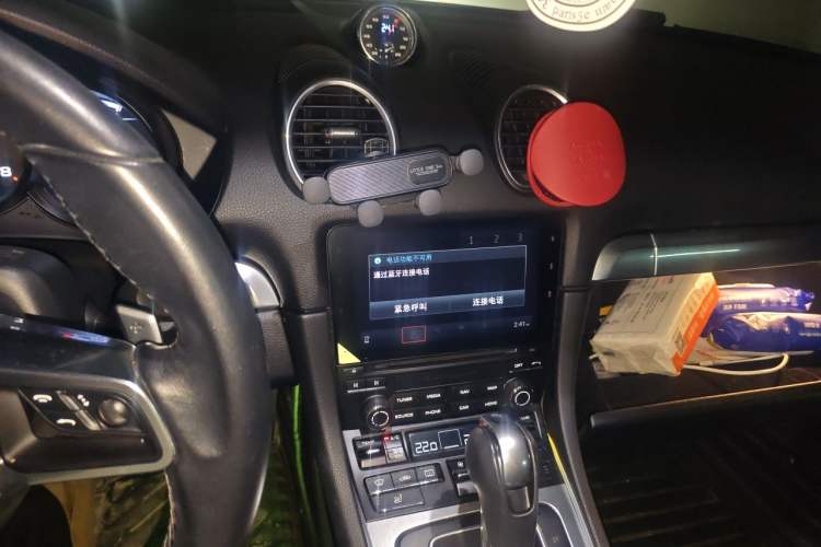 Used Porsche 718 2016 Boxster 2.0T Audio And AC Panel