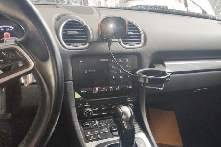 Used Porsche 718 2016 Boxster 2.0T Audio And AC Panel