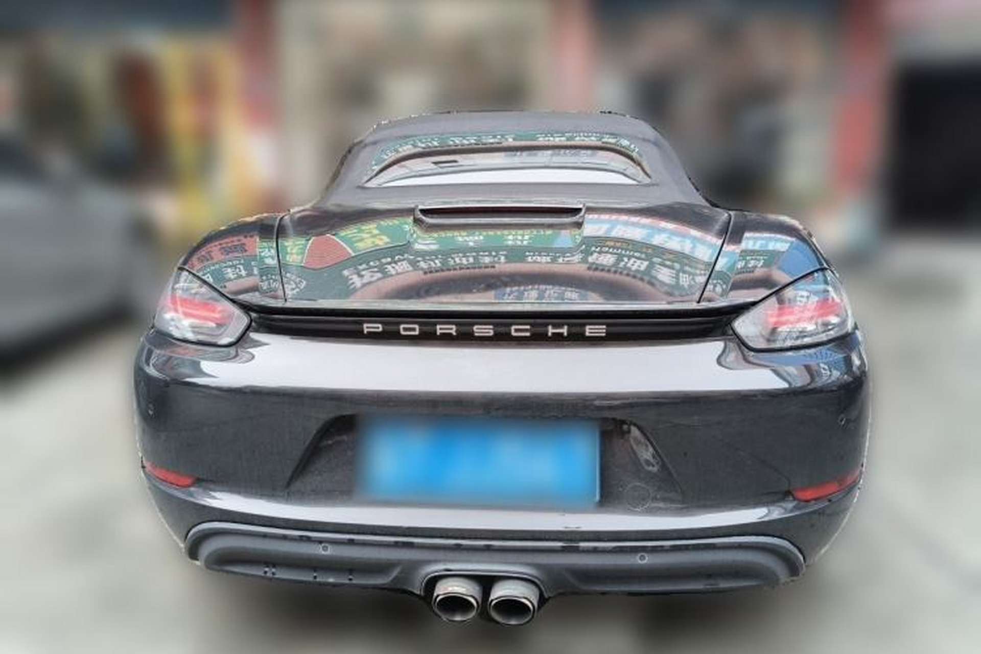 Used Porsche 718 2016 Boxster 2.0T Rear