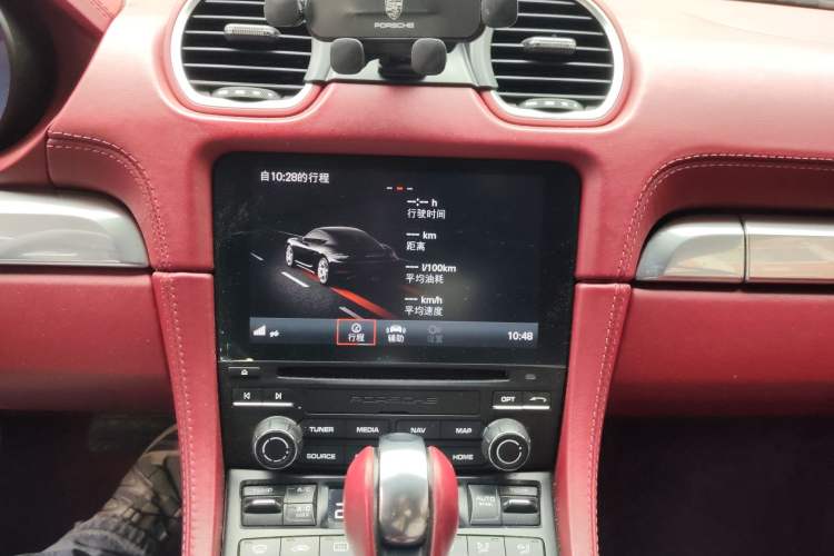 Used Porsche 718 2016 Cayman 2.0T Audio And AC Panel