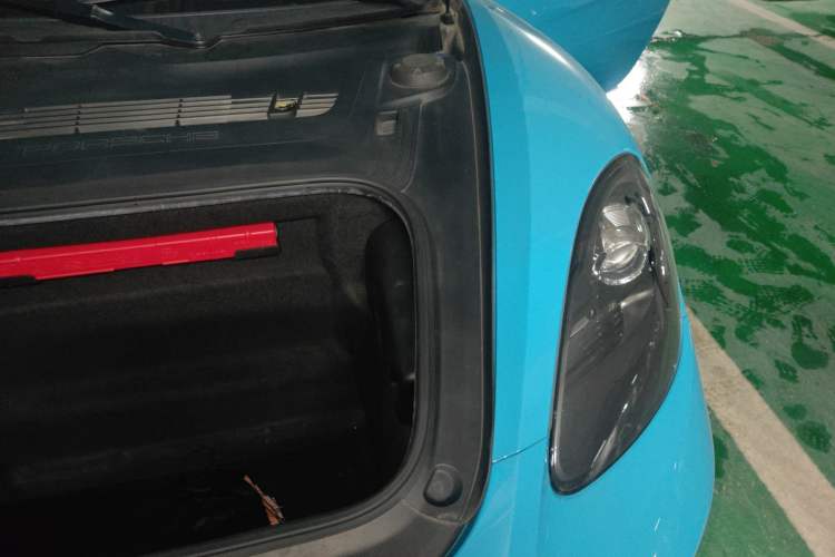 Used Porsche 718 2016 Boxster 2.0T Engine Bay Left