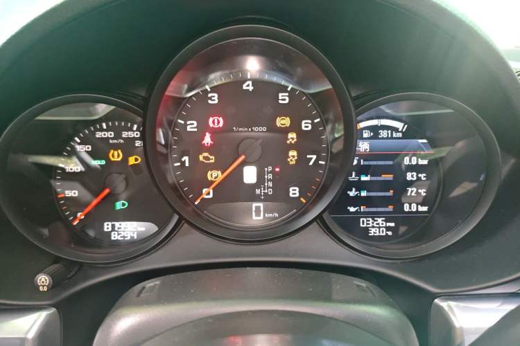 Used Porsche 718 2016 Boxster 2.0T Instrument Cluster