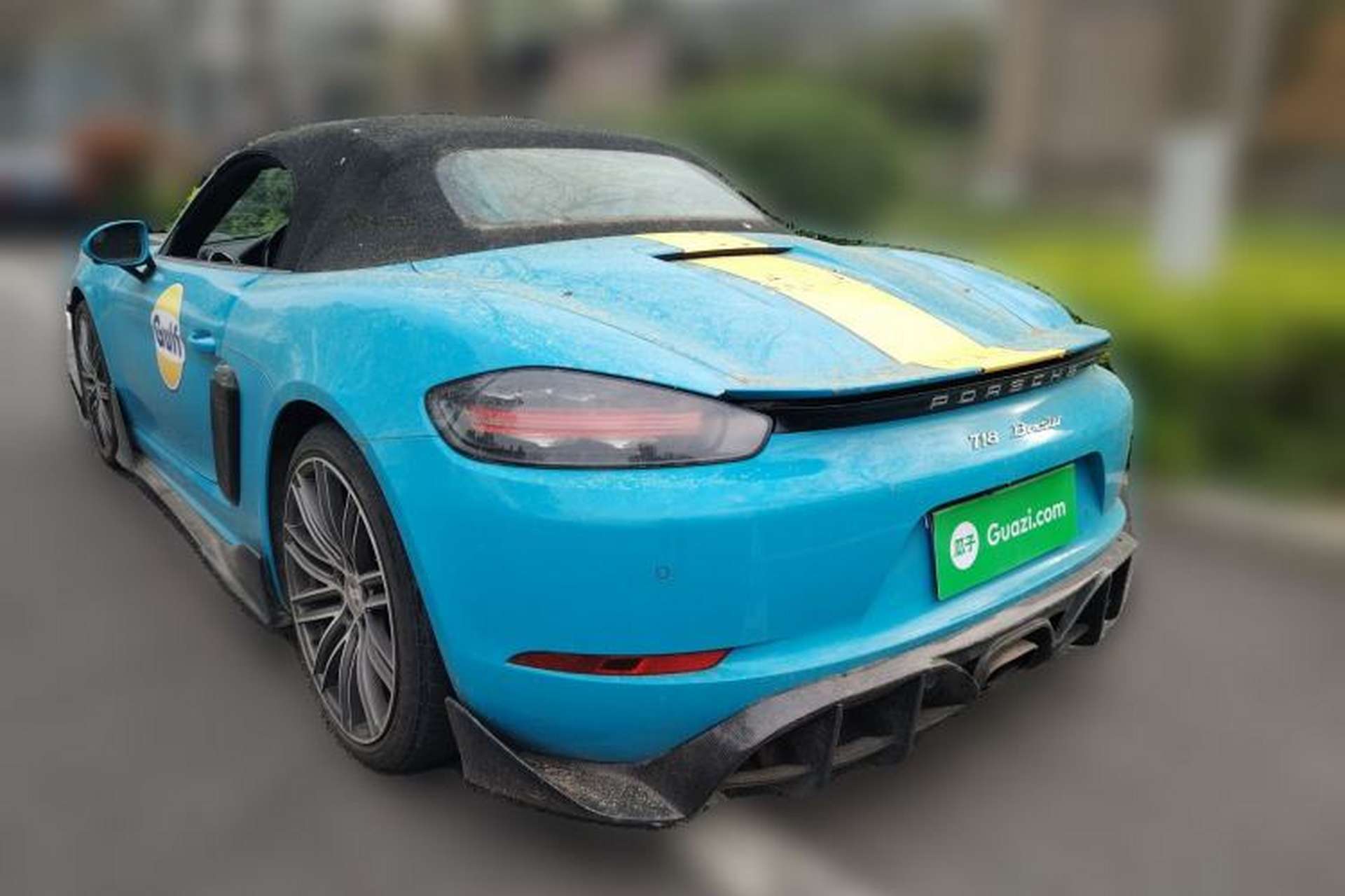 Used Porsche 718 2016 Boxster 2.0T Rear Left 45 Deg
