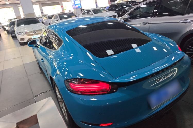 Used Porsche 718 2016 Cayman 2.0T Rear Left 45 Deg