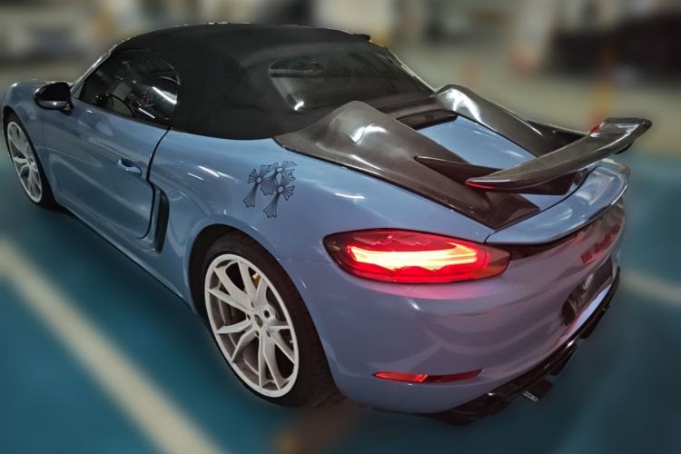 Used Porsche 718 2016 Boxster 2.0T Rear Left 45 Deg