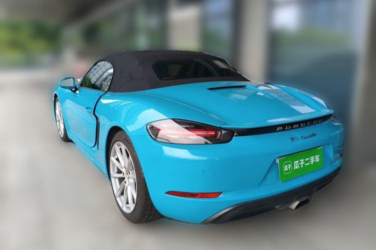 Used Porsche 718 2016 Boxster 2.0T Rear Left 45 Deg
