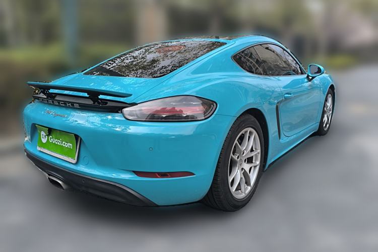 Used Porsche 718 2016 Cayman 2.0T Rear Right 45 Deg