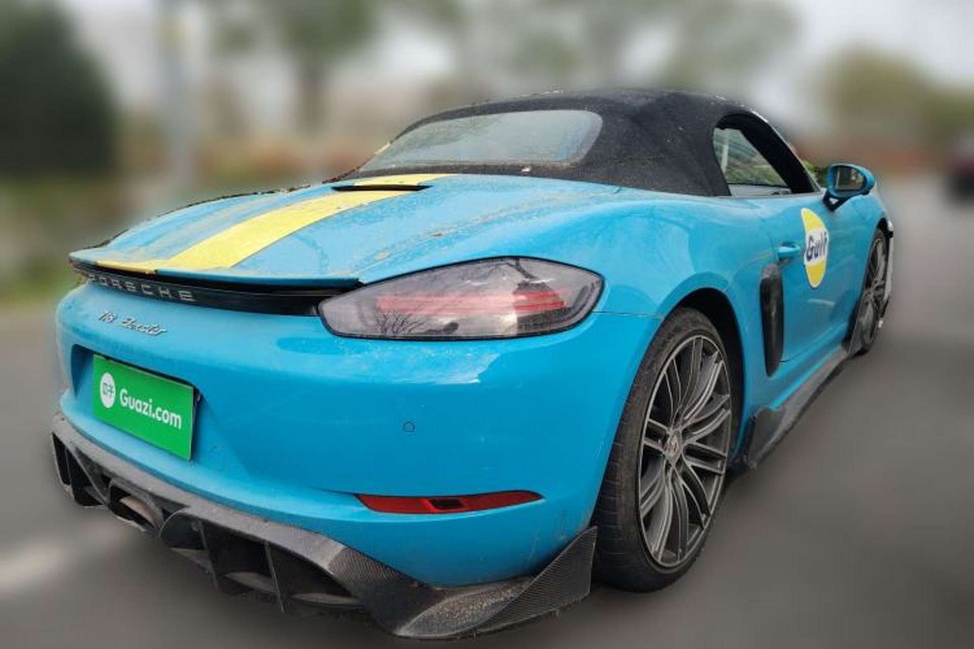 Used Porsche 718 2016 Boxster 2.0T Rear Right 45 Deg