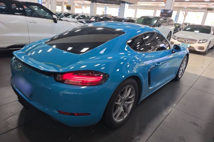 Used Porsche 718 2016 Cayman 2.0T Rear Right 45 Deg
