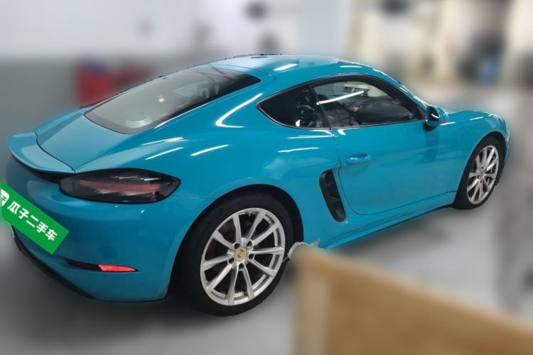 Used Porsche 718 2016 Cayman 2.0T Rear Right 45 Deg