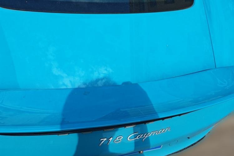 Used Porsche 718 2016 Cayman 2.0T Trunk