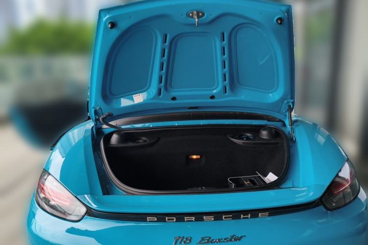 Used Porsche 718 2016 Boxster 2.0T Trunk