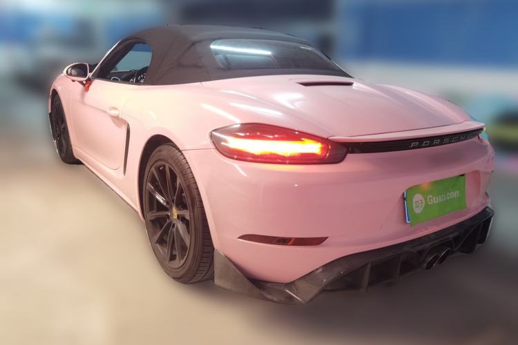 Used Porsche 718 2016 Boxster 2.0T Rear Left 45 Deg
