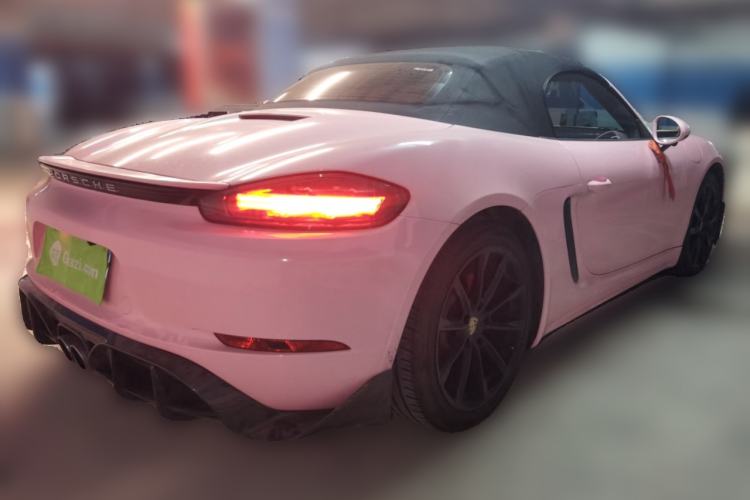 Used Porsche 718 2016 Boxster 2.0T Rear Right 45 Deg