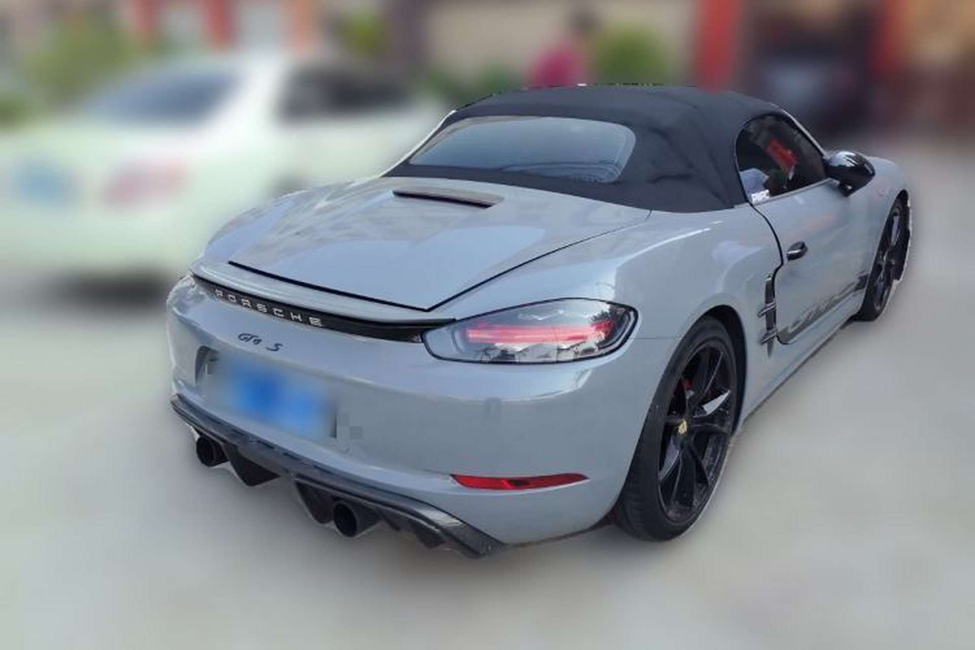 Used Porsche 718 2016 Boxster 2.0T Rear Right 45 Deg